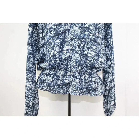 MICHAEL KORS blue blouse size S - Picture 3 of 8